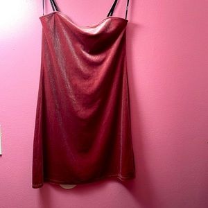 Velvet mini dress💕